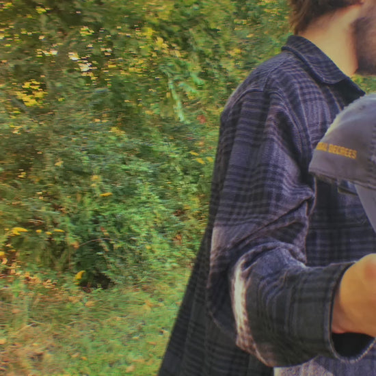 Video of Male model wearing distressed dad hat