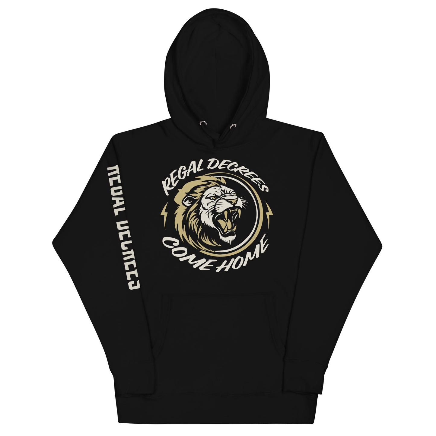 Come Home Unisex Hoodie | Lion | Black