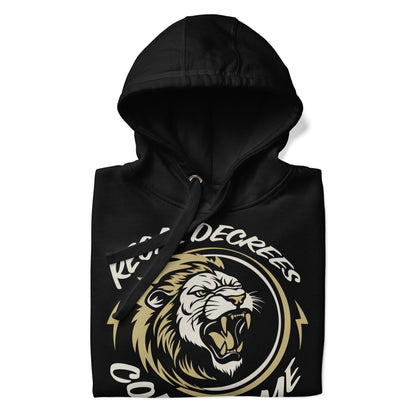 Come Home Unisex Hoodie | Lion | Black